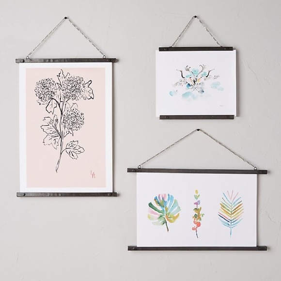 Anthropologie Other - Anthropologie Brass Zing Medium Print Hanger